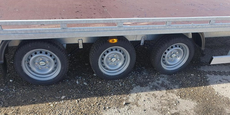 Plataforma fija + rampas Boro ATLAS 6m x 2m 3500KG 3 ejes