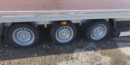 Plataforma fija + rampas Boro ATLAS 6m x 2m 3500KG 3 ejes