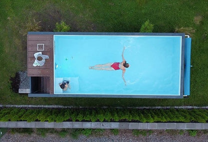 Piscina contenedor 6,2 mx 2,5 m jet swim, sport&spa