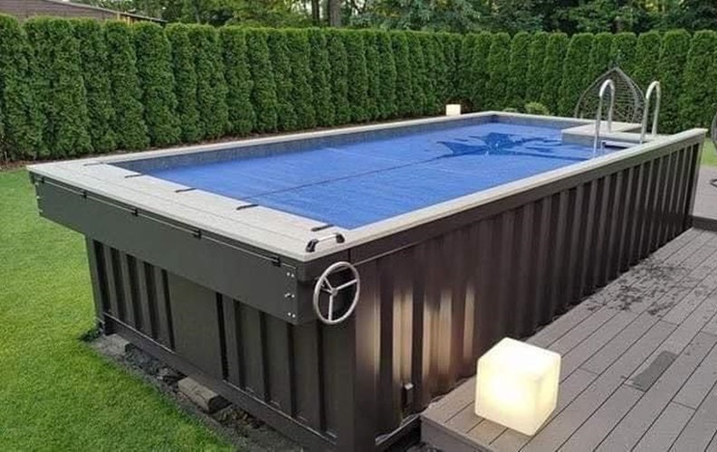 Piscina contenedor de 20 pies