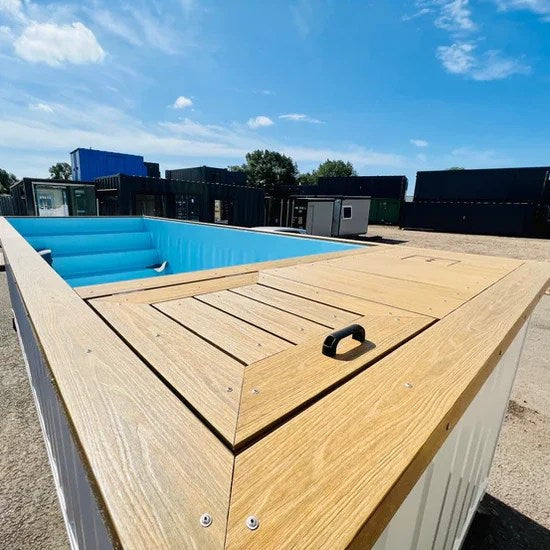 Piscina contenedor de 20 pies