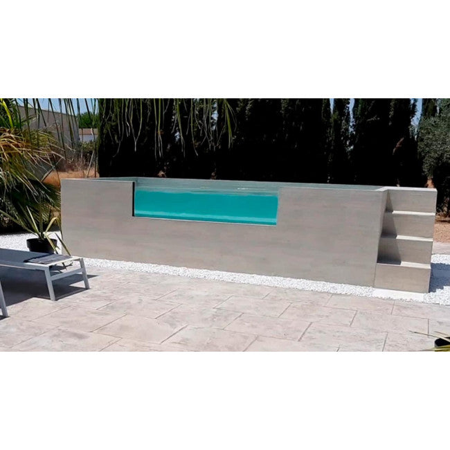 Piscina elevada acero rígido ilú pro 2250