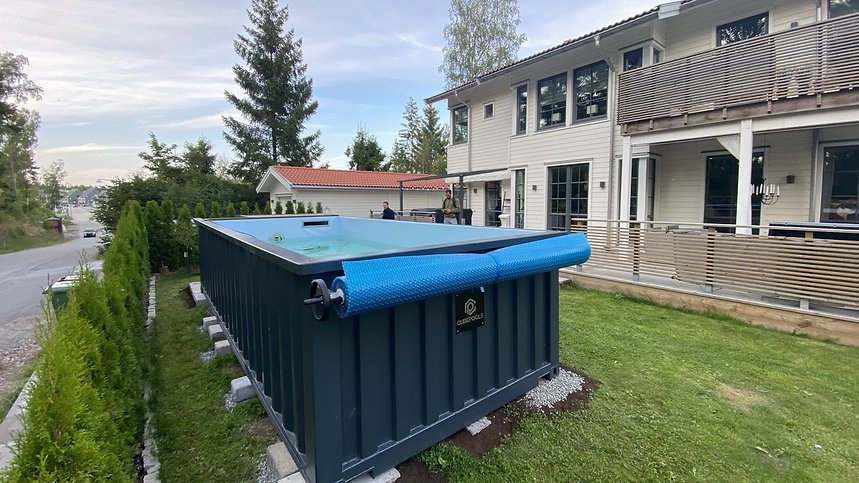 Piscina contenedor 6,2 mx 2,5 m jet swim, sport&spa