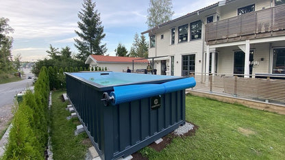 Piscina contenedor 6,2 mx 2,5 m jet swim, sport&spa
